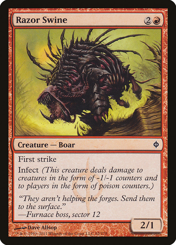 image Razor Swine