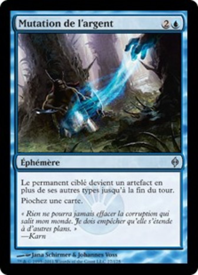 image Mutation de l'argent