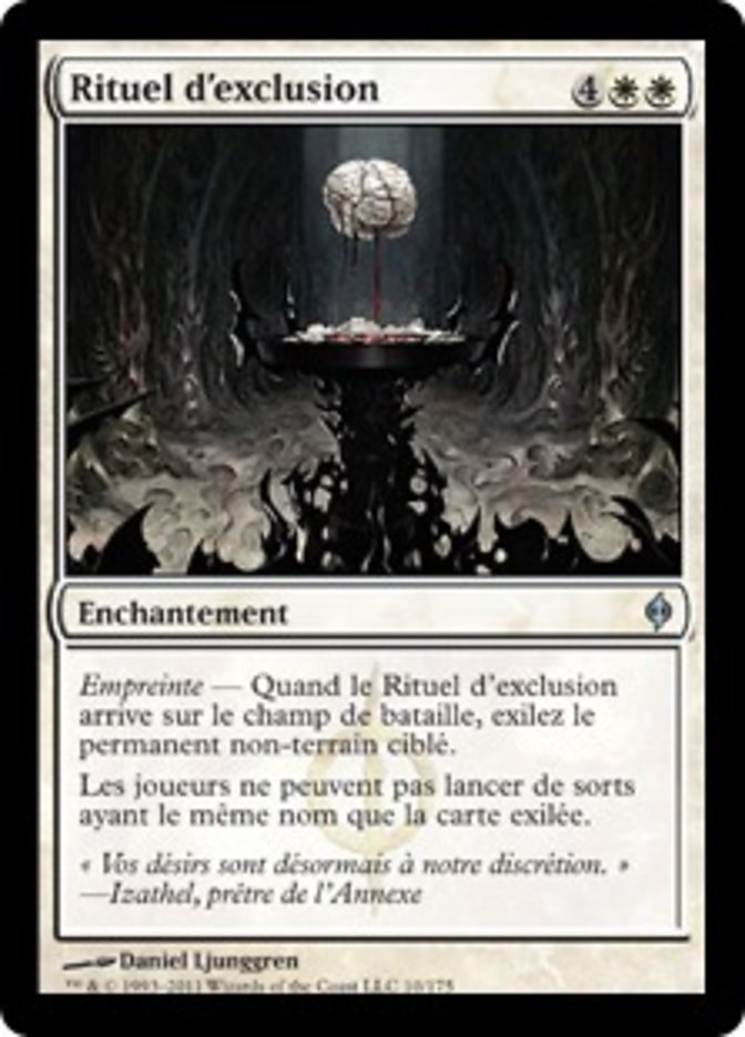 image Rituel d'exclusion