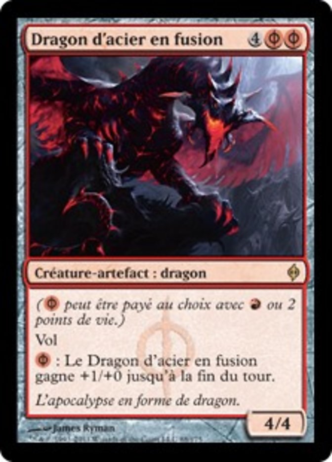 image Dragon d'acier en fusion