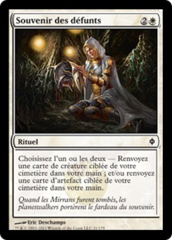 image Souvenir des défunts