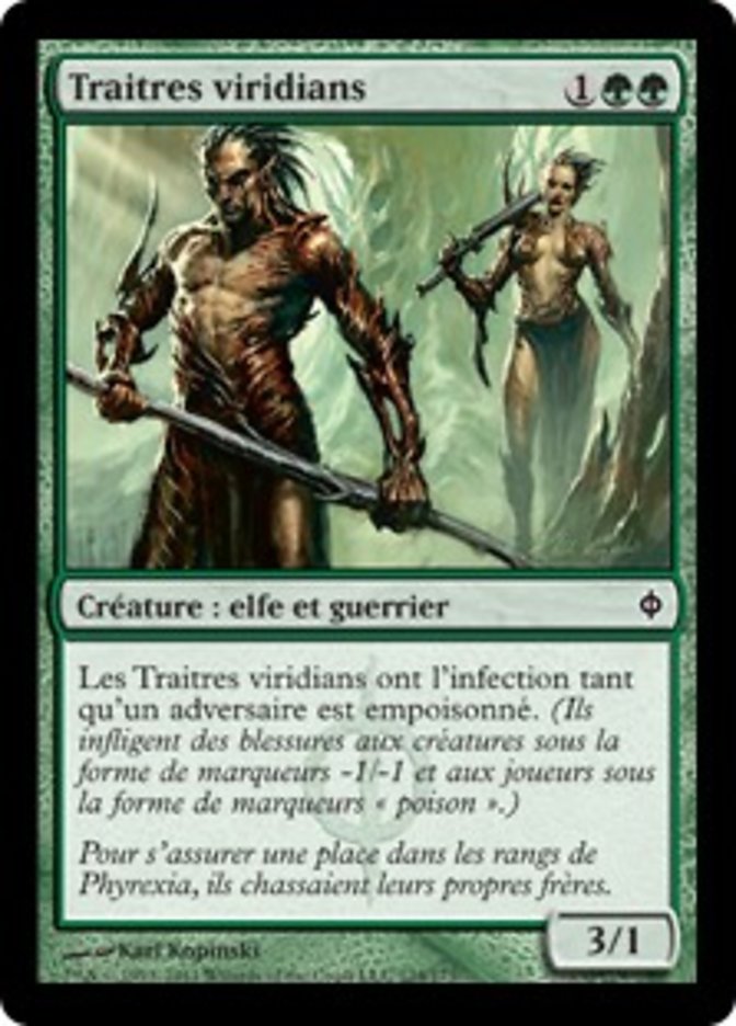 image Traitres viridians