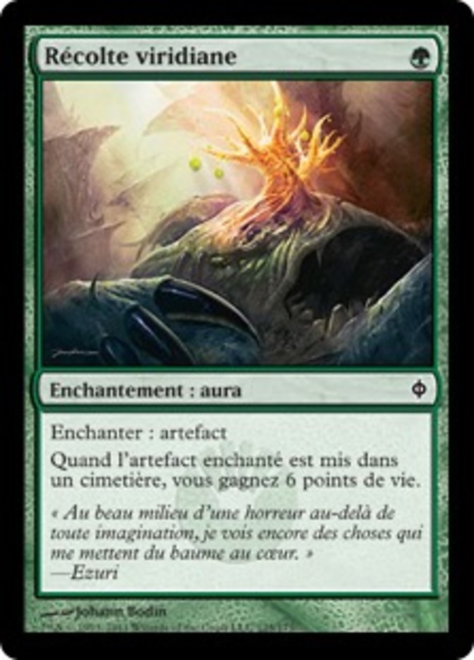 image Récolte viridiane
