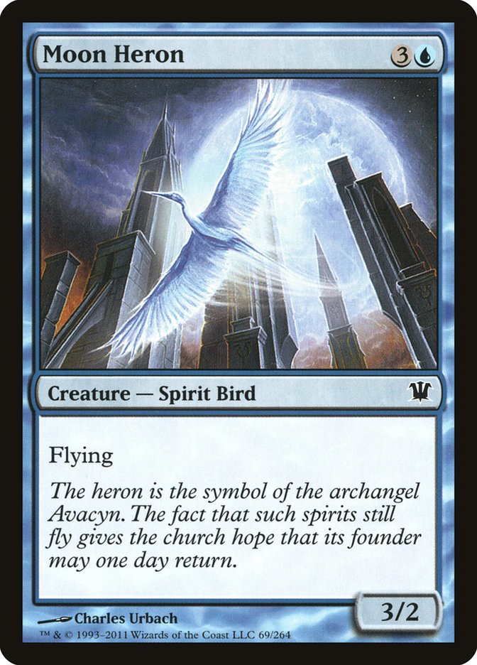 image Moon Heron
