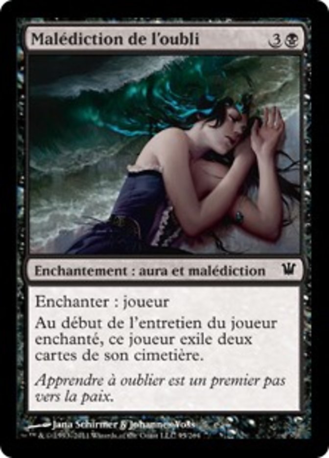 image Malédiction de l'oubli