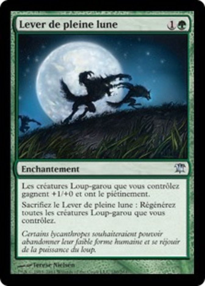 image Lever de pleine lune