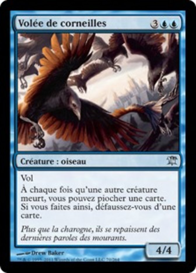 image Volée de corneilles