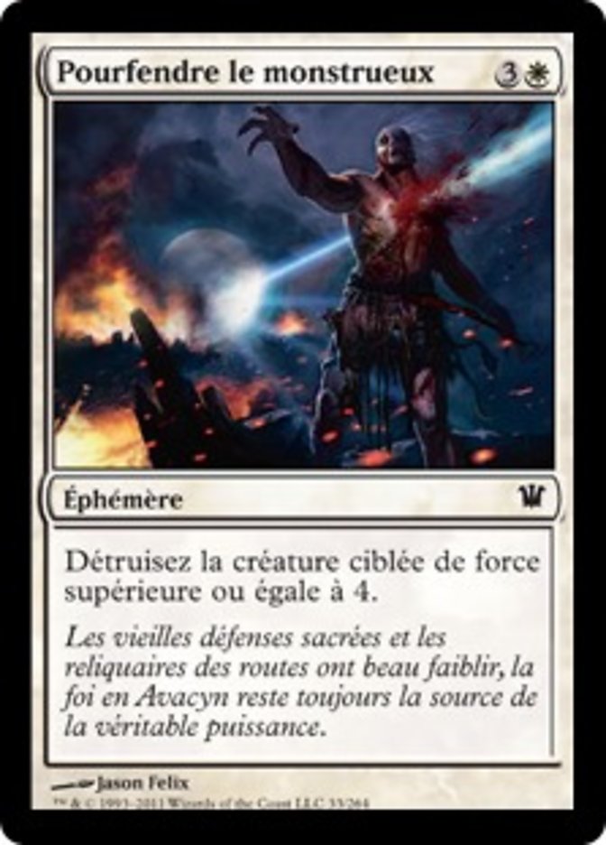 image Pourfendre le monstrueux