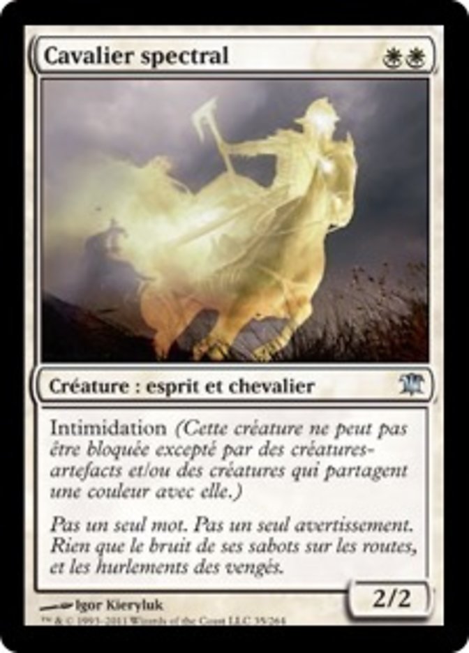 image Cavalier spectral
