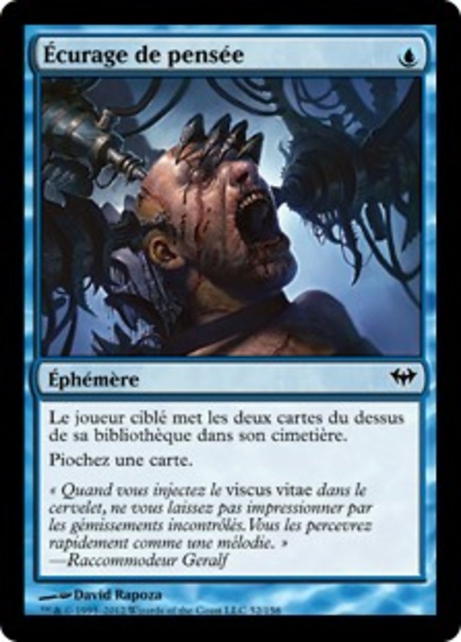 image Écurage de pensée