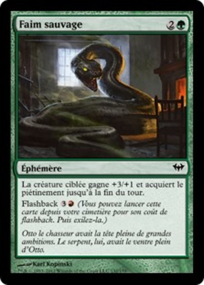 image Faim sauvage