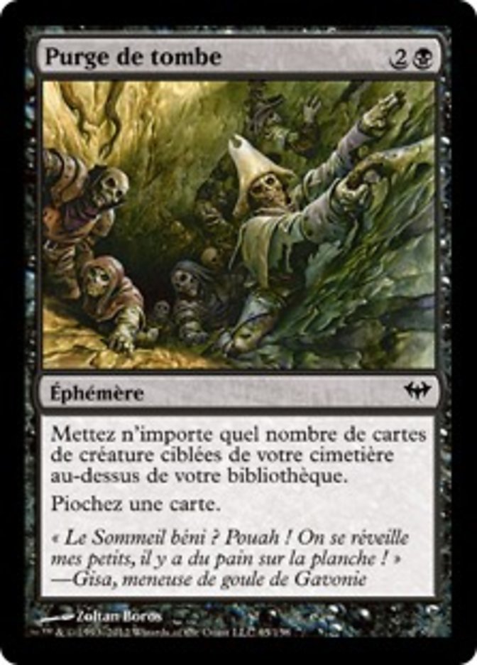 image Purge de tombe