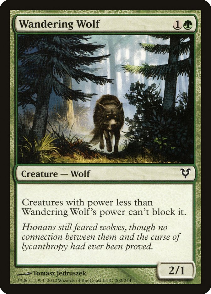image Wandering Wolf