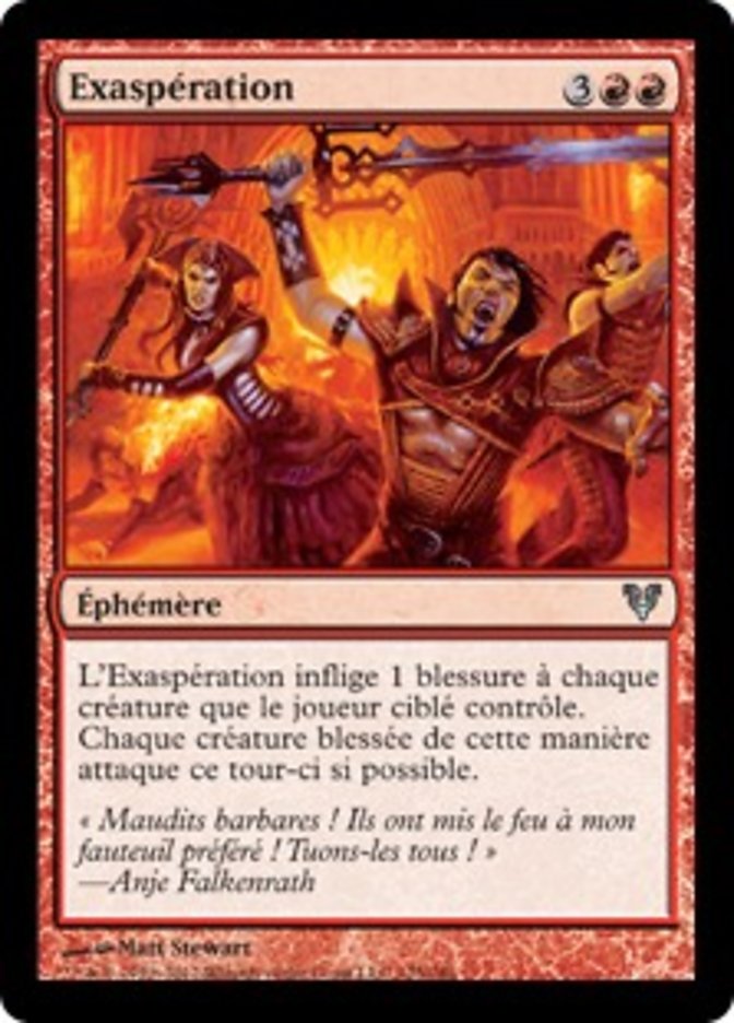 image Exaspération