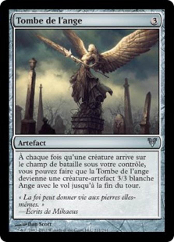 image Tombe de l'ange