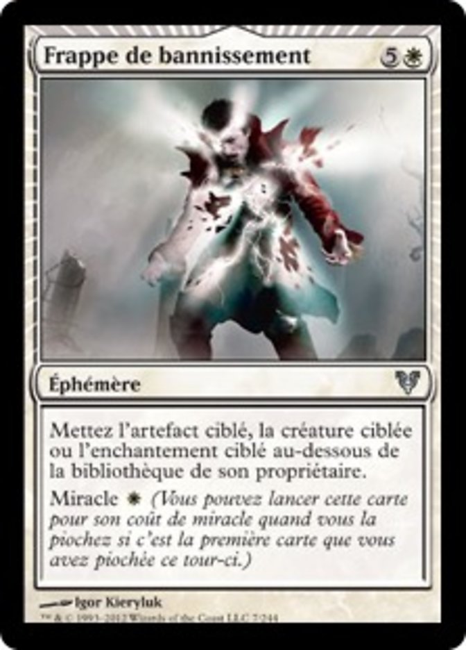 image Frappe de bannissement
