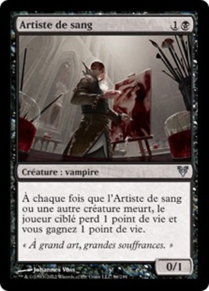 image Artiste de sang