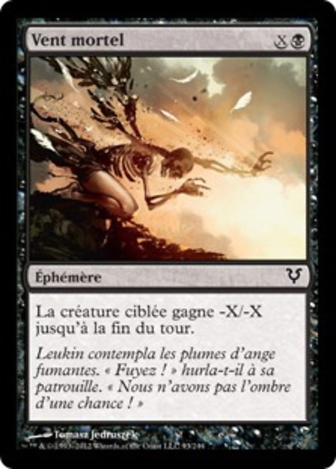 image Vent mortel