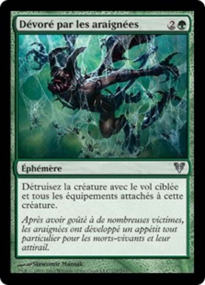 image Dévoré par les araignées