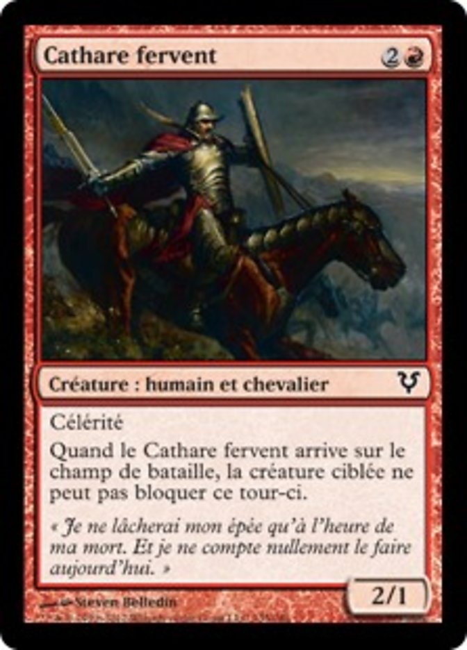 image Cathare fervent