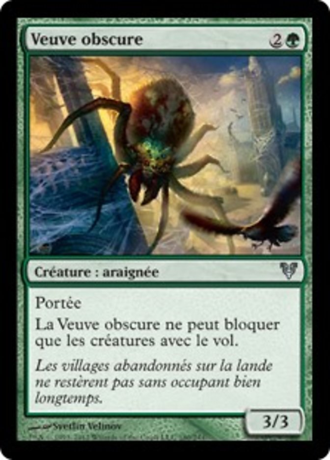 image Veuve obscure