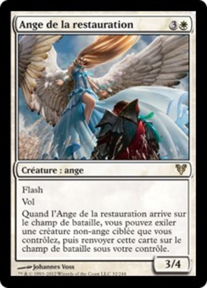 image Ange de la restauration
