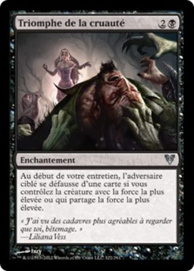 image Triomphe de la cruauté