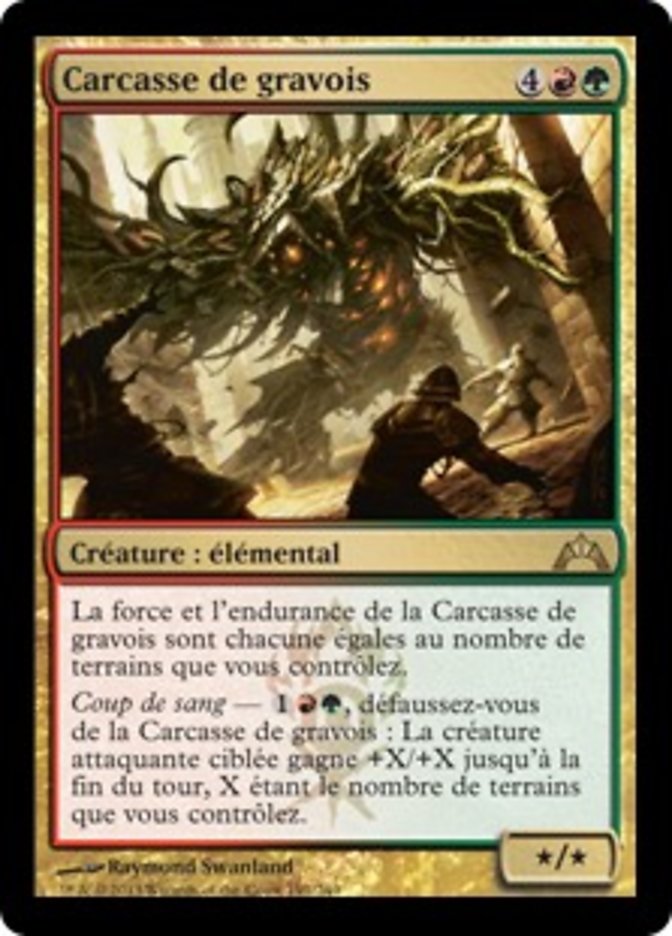 image Carcasse de gravois