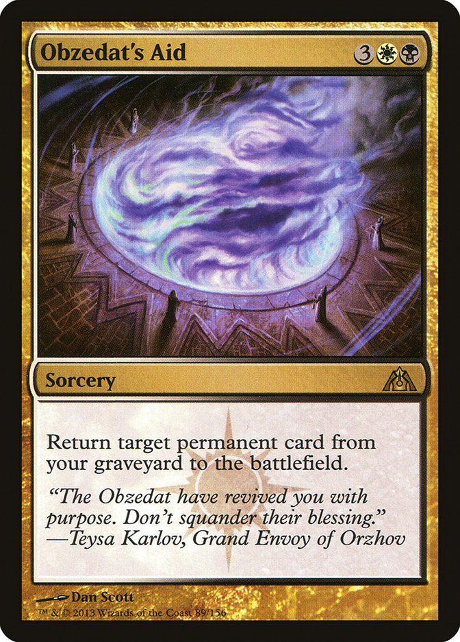 image Obzedat's Aid