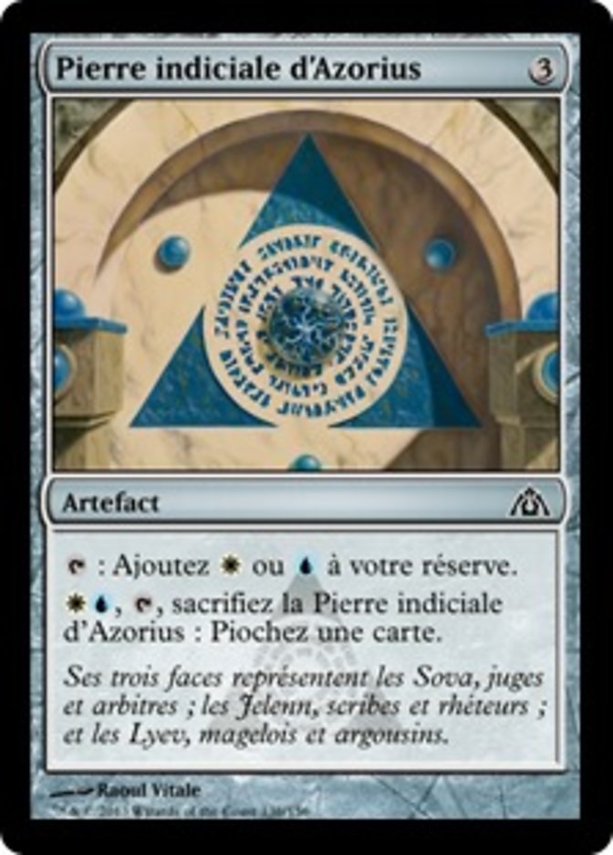 image Pierre indiciale d'Azorius