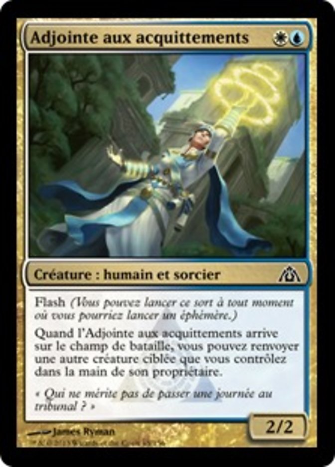 image Adjointe aux acquittements