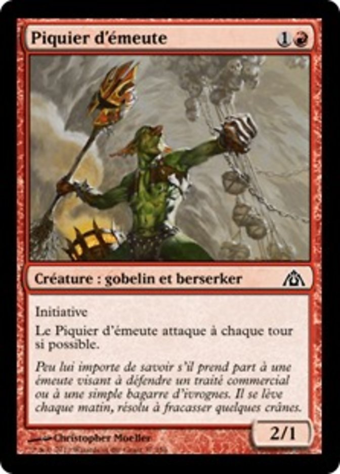 image Piquier d'émeute