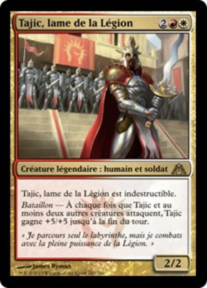 image Tajic, lame de la Légion