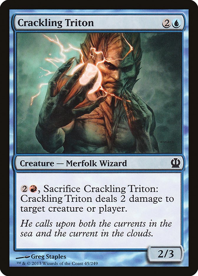 image Crackling Triton