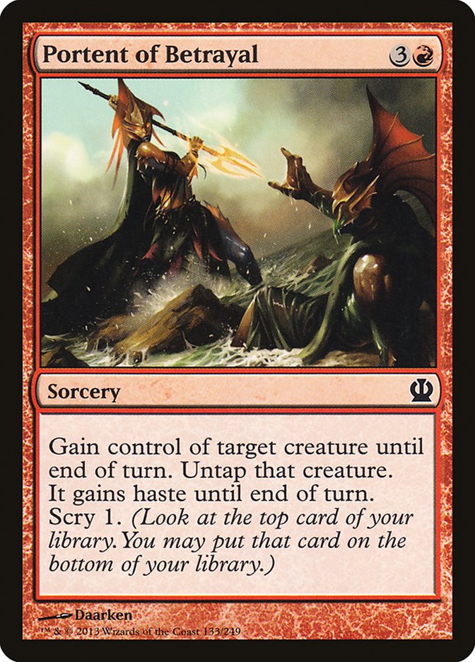 image Portent of Betrayal