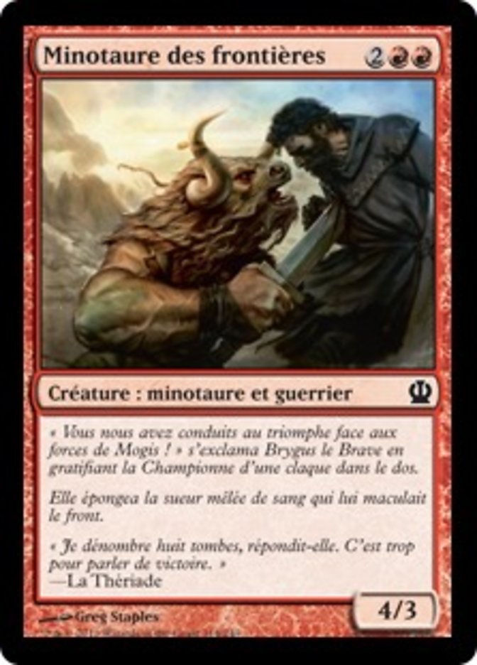 image Minotaure des frontières