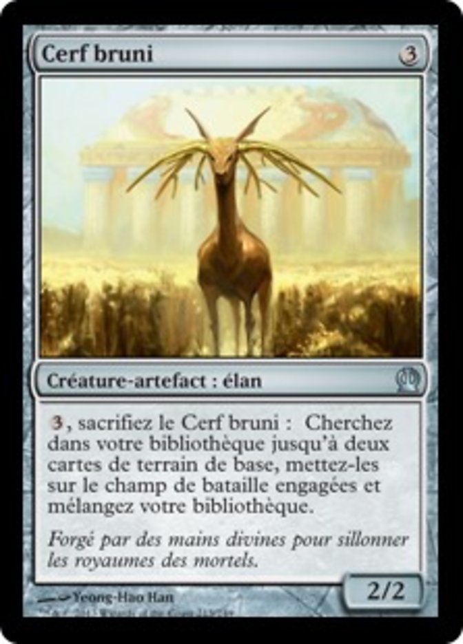 image Cerf bruni