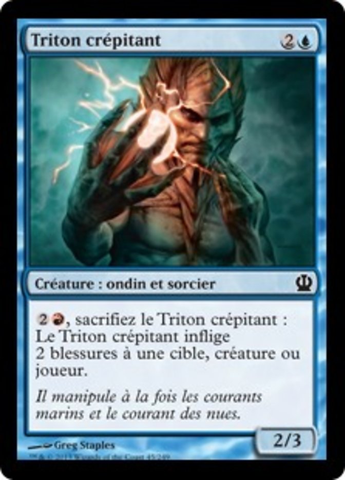 image Triton crépitant