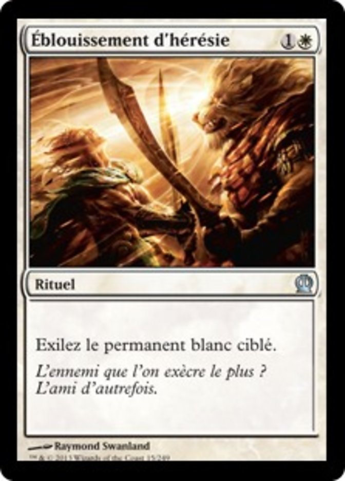 image Éblouissement d'hérésie