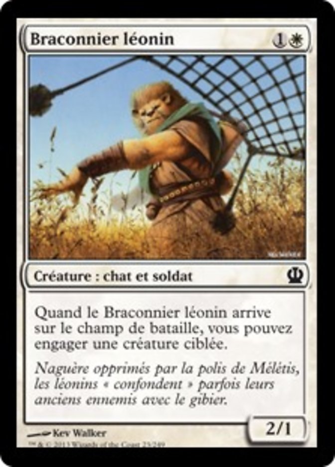 image Braconnier léonin
