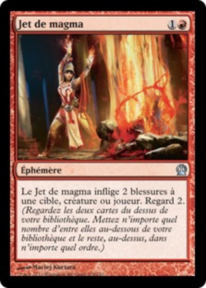 image Jet de magma