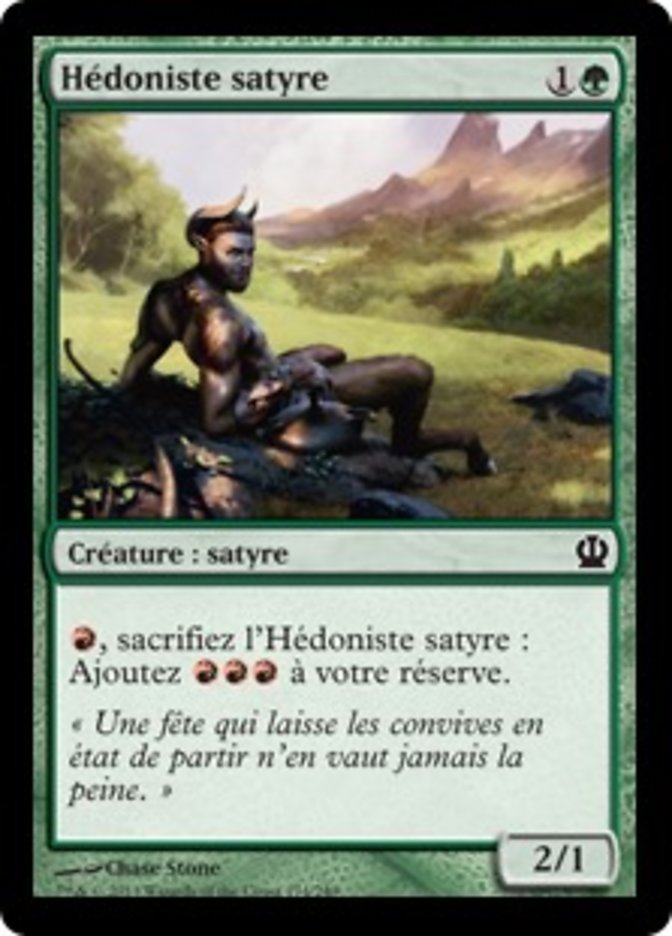 image Hédoniste satyre