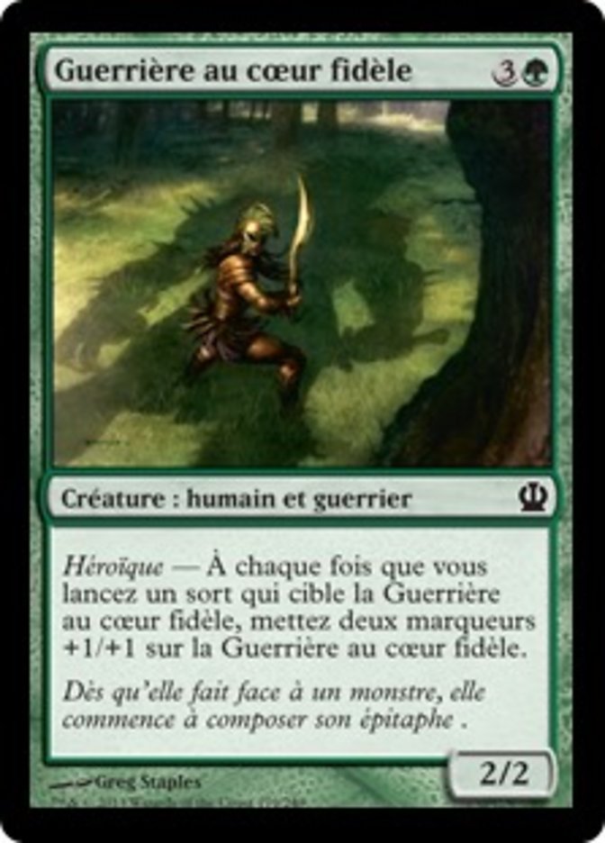 image Guerrière au cœur fidèle