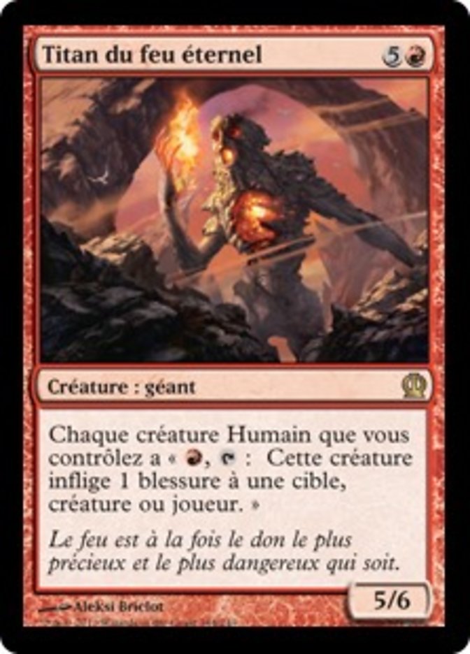 image Titan du feu éternel
