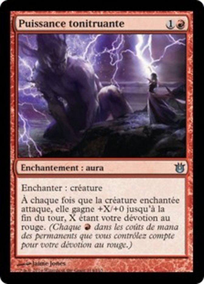 image Puissance tonitruante