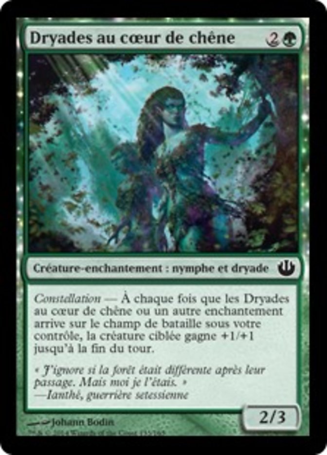 image Dryades au cœur de chêne