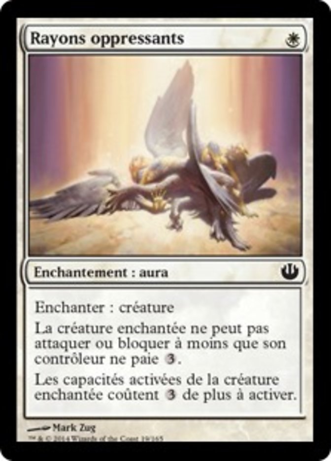image Rayons oppressants