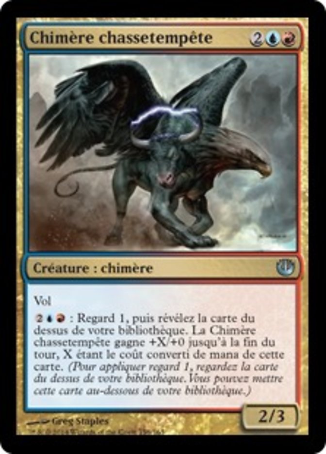 image Chimère chassetempête
