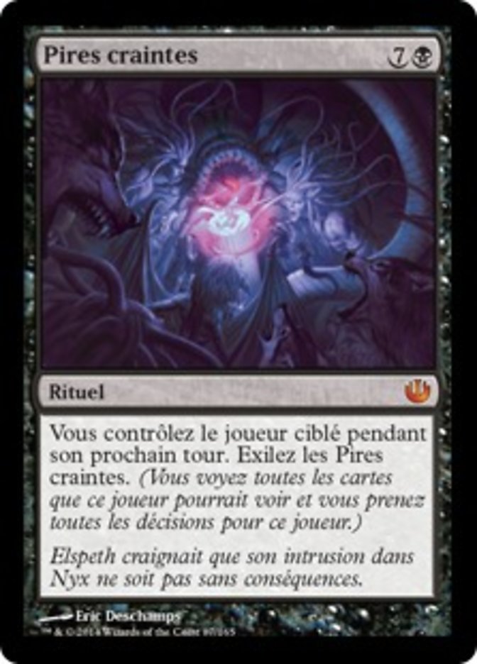 image Pires craintes