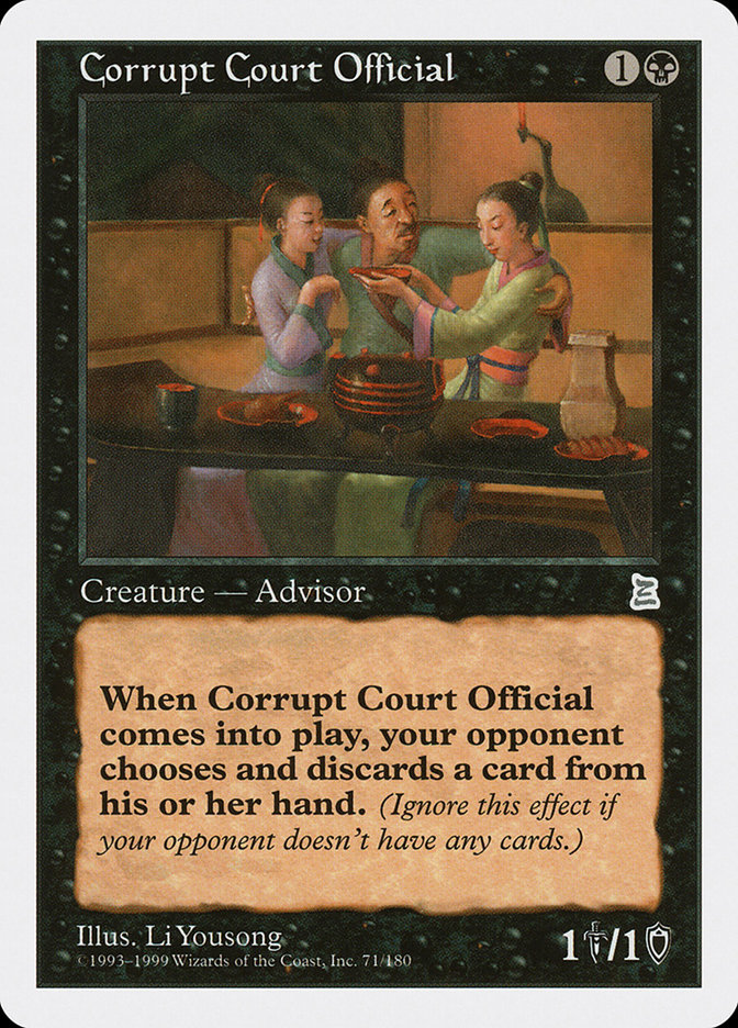 image Corrupt Court Official